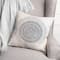 Circle and Dash Pattern 18" x 18" Indoor / Outdoor Pillow